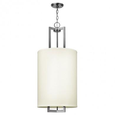 Suspension Hampton 3x60W Argent foncé HINKLEY hkhamptonpc