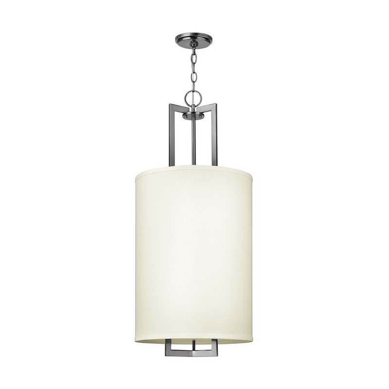 Suspension Hampton 3x60W Argent foncé HINKLEY hkhamptonpc