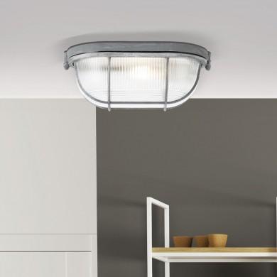 Applique Plafonnier BOBBI 1x40W E27 Béton gris G BRI_94459_70 94459/70 Applique Plafonnier BOBBI 1x40W E27 Béton gris G BRILLIANT 94459/70