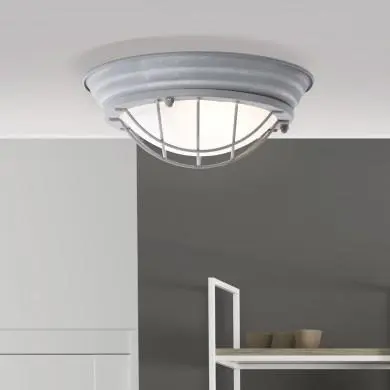 Applique Plafonnier TYPHOON 1x30W E27 Béton gris BRI_94491_70 94491/70 Applique Plafonnier TYPHOON 1x30W E27 Béton gris BRILLIANT 94491/70