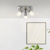 Plafonnier 3 lumières LEA 3x3W E14 ACIER CHROME BRILLIANT G32434/77