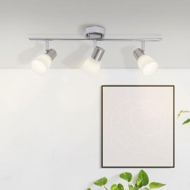 Plafonnier JANNA 3x3W E14 ACIER CHROME BRI_G46116_77 G46116/77 Plafonnier JANNA 3x3W E14 ACIER CHROME BRILLIANT G46116/77