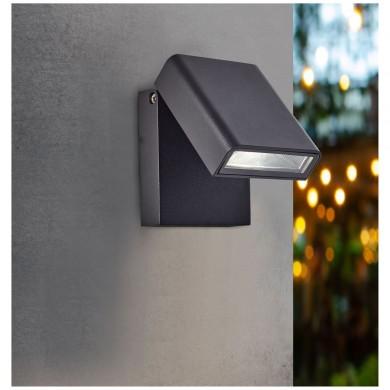 Lampe Murale TOYA 1x6W Led Noir BRILLIANT G96140/06