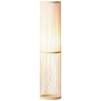 Lampadaire NORI G 1x40W E27 Bambou-blanc BRILLIANT 92771/09