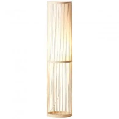 Lampadaire NORI G 1x40W E27 Bambou-blanc BRI_92771_09 92771/09 Lampadaire NORI G 1x40W E27 Bambou-blanc BRILLIANT 92771/09