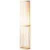 Lampadaire NORI G 1x40W E27 Bambou-blanc BRILLIANT 92771/09