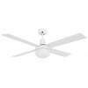 Ventilateur Plafond Quest II 121cm Blanc Chêne BOUTICA DESIGN 210339