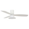 Ventilateur Plafond Flusso LED 132cm Blanc BOUTICA DESIGN 210661