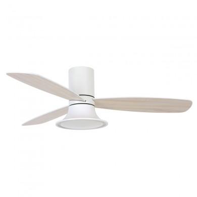 Ventilateur Plafond Flusso LED 132cm Blanc BOUTICA DESIGN 210661