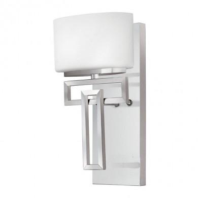 Applique Murale Lanza 1x40W Argent HINKLEY hklanza1bath