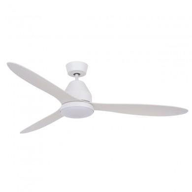 Ventilateur Plafond Whitehaven LED 142cm Blanc BOUTICA DESIGN 213043