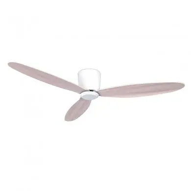 Ventilateur Plafonnier Radar 107cm Blanc Chêne BEA_212885 212885 Ventilateur Plafonnier Radar 107cm Blanc Chêne BOUTICA DESIGN 212885