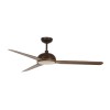 Ventilateur Plafond Unione LED 142cm Bronze Bois foncé BOUTICA DESIGN 213300