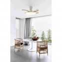 Ventilateur Plafond Orbit LED 91cm Blanc Transparent