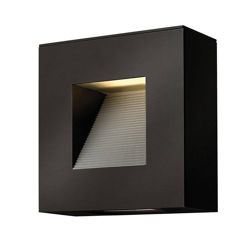 Applique Murale Exterieur Luna Noir 2x7W LED H229mm HINKLEY HK-LUNA-S SK