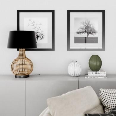 Lampe Granada 1x5W E27 Nature Noir By Rydéns 4002270-5507