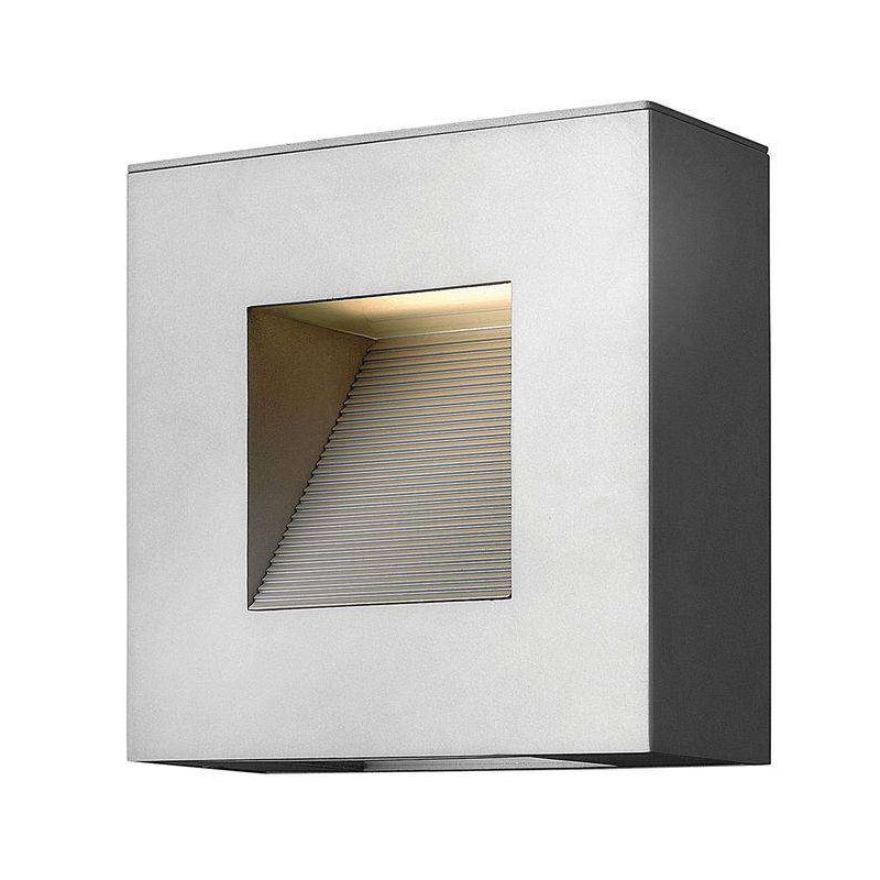 Applique Murale Exterieur Luna Titane 2x7W LED H229mm HINKLEY HK-LUNA-S TT