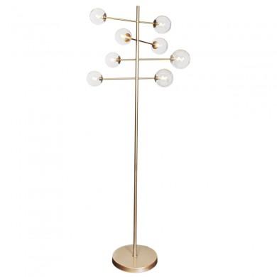 Lampadaire Boule Avenue 8x4W G9 Or BY_4100850-6501 4100850-6501 Lampadaire Boule Avenue 8x4W G9 Or By Rydéns 4100850-6501