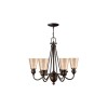 Lustre Mayflower 6x100W Bronze foncé HINKLEY hkmayflower6