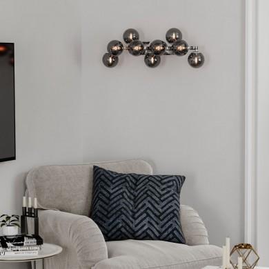 Applique Boule Splendor 9x20W G9 Gris Fumé By Rydéns 4300330-4505