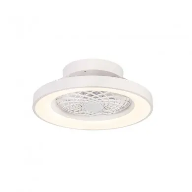 Ventilateur Plafond sans pale apparente Tibet Mini 52,8cm Blanc MAN_7804 7804 Ventilateur Plafond sans pale apparente Tibet Mini 52,8cm Blanc MANTRA 7804