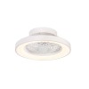 Ventilateur Plafond sans pale apparente Tibet Mini 52,8cm Blanc MANTRA 7804