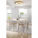 Ventilateur Plafond sans pale apparente Kilimanjaro 65cm Rotin