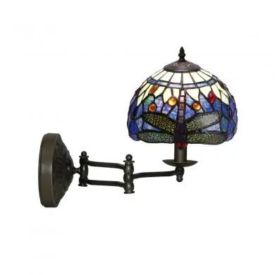 Applique Style Tiffany Belle Epoque 1x40W E14 H34 TIF_1996D1 1996D1 Applique Style Tiffany Belle Epoque 1x40W E14 H34 MYTIFFANY 1996D1