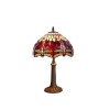 Lampe Style Tiffany Belle Rouge 1x60W E27 203800P MYTIFFANY 203800P