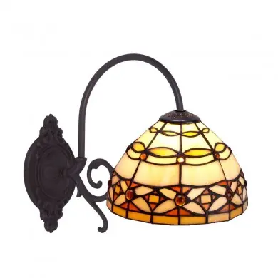 Applique Style Tiffany Marfil 1x40W E14 H29 TIF_2257A1 2257A1 Applique Style Tiffany Marfil 1x40W E14 H29 MYTIFFANY 2257A1
