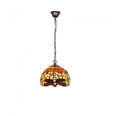 Suspension Style Tiffany Belle Amber 1x40W E27 TIF_232799 232799 Suspension Style Tiffany Belle Amber 1x40W E27 MYTIFFANY 232799