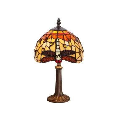 Lampe Style Tiffany Belle Amber 1x40W E14 232800P MYTIFFANY 232800P