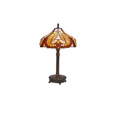 Lampe Style Tiffany Dali 2x60W E27 H62 MYTIFFANY 238327
