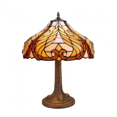 Lampe Style Tiffany Dali 2x60W E27 H66 MYTIFFANY 238321