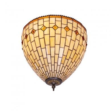Plafonnier Style Tiffany Art 2x60W E27 D40 TIF_244300 244300 Plafonnier Style Tiffany Art 2x60W E27 D40 MYTIFFANY 244300