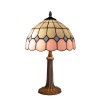 Lampe Style Tiffany Pink 1x60W E27 281600P MYTIFFANY 281600P