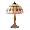 Lampe Style Tiffany Pink 1x60W E27 281660 MYTIFFANY 281660