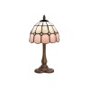 Lampe Style Tiffany Pink 1x40W E14 281870 MYTIFFANY 281870