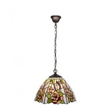 Suspension Style Tiffany Compact 1x60W E27 D30 MYTIFFANY 430899