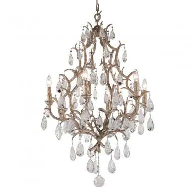 Lustre Amadeus 6x40W E14 Bronze HVL_163-06-CE 163-06-CE Lustre Amadeus 6x40W E14 Bronze CORBETT LIGHTING 163-06-CE