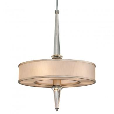 Suspension Harlow 6x40W E14 Argent CORBETT LIGHTING 166-46-CE