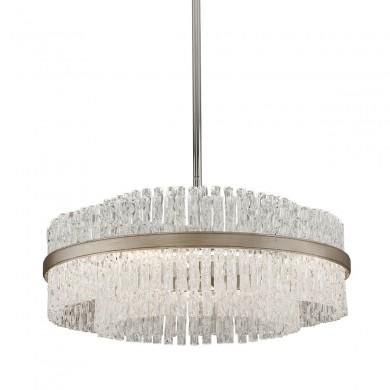 Suspension Chime 8x60W E14 Argent CORBETT LIGHTING 204-46-CE