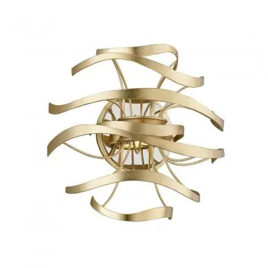 Applique Murale Calligraphy 2x4W LED Or HVL_216-12-CE 216-12-CE Applique Murale Calligraphy 2x4W LED Or CORBETT LIGHTING 216-12-CE