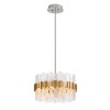 Suspension Ciro 5x40W E14 Argent CORBETT LIGHTING 256-45-CE