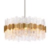 Suspension Ciro 8x40W E14 Argent CORBETT LIGHTING 256-48-CE