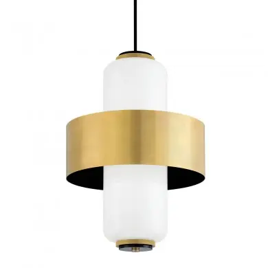 Suspension Melrose 6x40W E14 Laiton CORBETT LIGHTING 275-46-CE