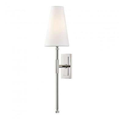 Applique Murale Bowery 8W E14 Nickel HUDSON VALLEY LIGHTING 3721-PN-CE