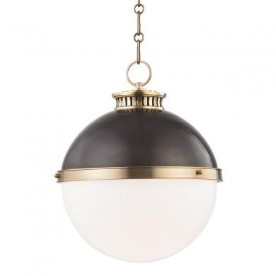 Suspension Latham 20W E27 Bronze HUDSON VALLEY LIGHTING 4025-ADB-CE