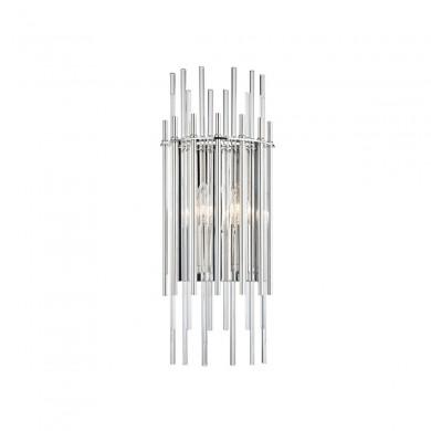 Applique Murale Wallis 2x40W E14 Nickel HUDSON VALLEY LIGHTING 6300-PN-CE