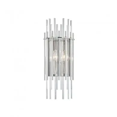 Applique Murale Wallis 2x40W E14 Nickel HUDSON VALLEY LIGHTING 6300-PN-CE